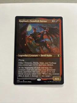 MTG - Raphael, Fiendish Savior (Foil Etched) Commander Legends: NM - Image 2