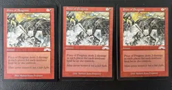 3x Price of Progress - Exodus - Magic The Gathering MTG -LP+ - Image 1