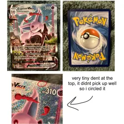 Espeon VMAX Secret Rare Full Art Holo Pokemon Card Fusion Strike - Image 4
