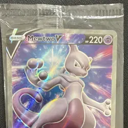 Pokemon TCG Mewtwo V Promo Holo SWSH229 English factory sealed - Image 3
