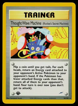 Pokemon Card - Thought Wave Machine Neo Destiny 96/105 Rare 1st Edition - Image 1