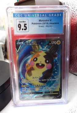Pokemon Card Morpeko V s1h 062/060 SR JAPAN EDITION CGC 9.5 - Image 1
