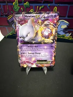 Mewtwo EX Pokemon TCG XY Evolutions 52/108 And Mewtwo EX XY107 Promo NM - Image 2