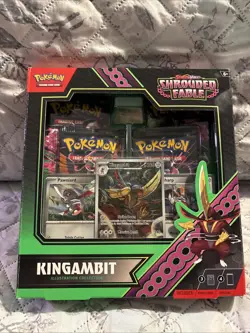Pokemon Shrouded Fable SV6.5 Kingambit Illustration Collection SV6.5 New Sealed - Image 1