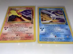 Moltres&Articuno POKEMON Cards~BLACK STAR PROMO🌟Vinatge-Base Set-NM Condition💎 - Image 1