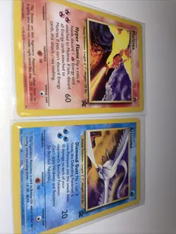 Moltres&Articuno POKEMON Cards~BLACK STAR PROMO🌟Vinatge-Base Set-NM Condition💎 - Image 2