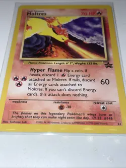 Moltres&Articuno POKEMON Cards~BLACK STAR PROMO🌟Vinatge-Base Set-NM Condition💎 - Image 4