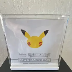 Pokemon Celebrations Elite Trainer Box 25th Anniversary Booster 2021 English - Image 1