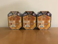 Pokemon TCG V Forces Tin Galarian Slowbro V/Lucario V/Mew V SET - Image 2