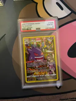 2022 Pokemon SWSH Lost Origin Gengar Trainer Gallery #TG06/TG30 PSA 10 Gem Mint - Image 1