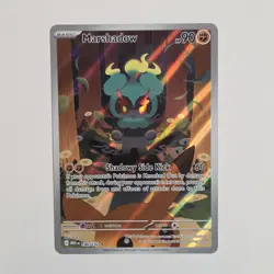 2025 Pokemon Marshadow Full Art Holo Mega Evolutions #146/132 - Image 1
