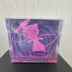 Pokemon Fusion Strike Elite Trainer Box English Mew Sword & Shield TCG - Image 1