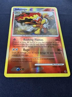 Infernape Platinum Reverse Holo Rare Pokemon TCG 31/127 NM FREE SHIPPING - Image 3