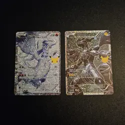 Pokemon TCG Celebrations 25th Anniversary Reshiram And Zekrom Full Art - Image 1