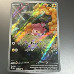 Pawmi Pokemon Paldean Fates 226/091 Full Art Illustration Rare NM - Image 1