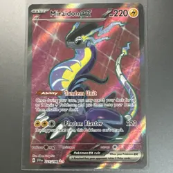 Miraidon ex #227/198 Full Art Ultra Rare Base Set Pokemon Scarlet & Violet - Image 3