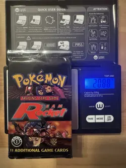 2 Pokemon team rocket 1st edition WOTC booster packs 20.88g and 20.90 g - Image 3