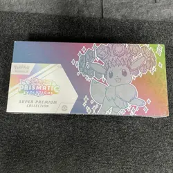 POKEMON TCG Scarlet & Violet Prismatic Evolutions Collection, Worn Box - Image 1