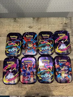 EMPTY Pokemon TCG Mega Evolutions Mini Tin - Image 1