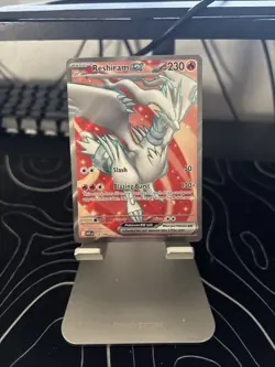Reshiram ex - 158/086 NM Ultra Rare Pokemon White Flare Mint Condition 158/086 - Image 1