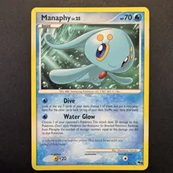 Manaphy POP Series 9 Promo Pokemon TCG 2/17 Rare MP - Image 1
