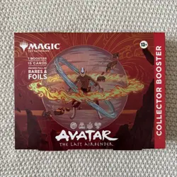 Magic The Gathering Avatar The Last Airbender Collector Booster Cards NEW SEALED - Image 1