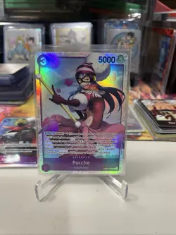 Porche OP07-072 Super Rare One Piece TCG English NM - Image 1