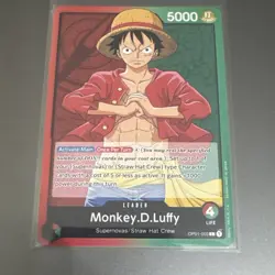 Monkey.D.Luffy - OP01-003 - Leader - English - Near Mint - One Piece CCG - Image 1