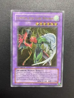 Elemental HERO Flame Wingman (UTR) TLM-EN035 The Lost Millennium 1st Edition - Image 1