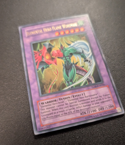 Elemental HERO Flame Wingman TLM-EN035 Ultra Rare Unlimited Edition LP - Image 2