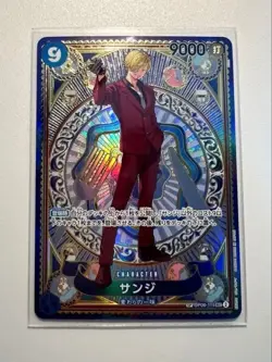 ONE PIECE Card Sanji SP Alt Art OP06-119 SEC A Fist of Divine Speed Japanese - Image 1