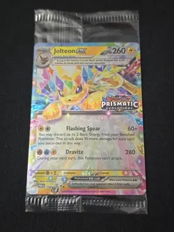 SEALED! Jolteon ex - (Prismatic Evolutions Stamp) 030/131 Pokemon TCG Near Mint - Image 1