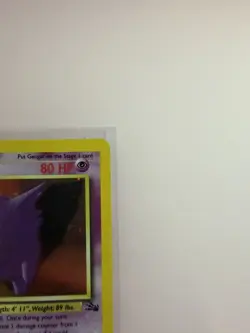 Pokemon TCG Gengar 5/62 Fossil Holo Lightly Played - Image 3
