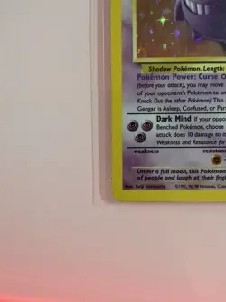 Pokemon TCG Gengar 5/62 Fossil Holo Lightly Played - Image 5