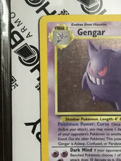 Pokemon TCG Gengar Holo Rare Fossil Unlimited 5/62 Lightly Played - Image 2