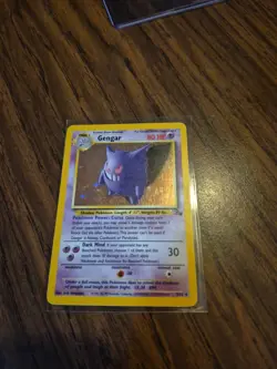 Pokemon TCG Gengar 5/62 Fossil Holo Lightly Played - Image 1