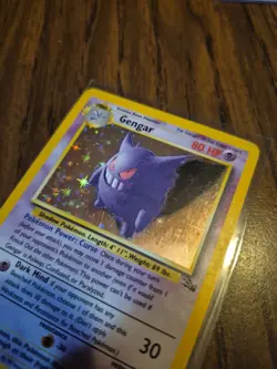 Pokemon TCG Gengar 5/62 Fossil Holo Lightly Played - Image 2