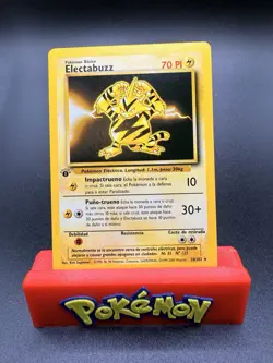 Pokemon TCG Electabuzz Base Set, 1st Edition Rare, Spanish Edition NM - Image 1