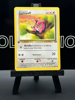 Pokemon Jigglypuff 54/64 Jungle 1st Edition (Spanish) Regular WOTC - Image 2