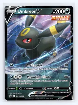 SWSH: Sword & Shield Promo Cards #SWSH203 Umbreon V - Image 1