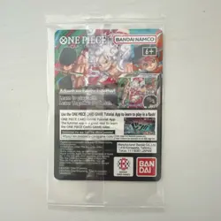 Bandai One Piece Card Game Monkey.D.Luffy US Voyage Promo Card - Image 2