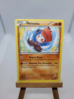 Pokemon TCG Card 2013 Legendary Treasures Meloetta 86/113 Non-Holo Trading Card - Image 1