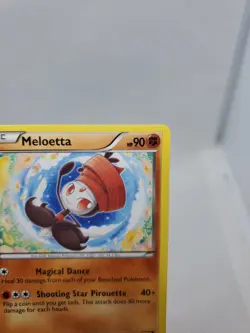 Pokemon TCG Card 2013 Legendary Treasures Meloetta 86/113 Non-Holo Trading Card - Image 3