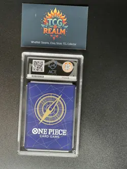 Monkey.D.Luffy Online Regional 2024 Vol. 2 P-001 One Piece Card Ace 10 Perfect - Image 2