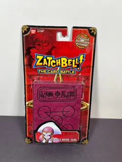 Zatch Bell The Card Battle SPELL BOOK ZOFIS Card 2005 Bandai Viz TCG - Image 1