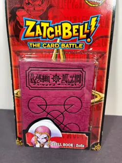 Zatch Bell The Card Battle SPELL BOOK ZOFIS Card 2005 Bandai Viz TCG - Image 2