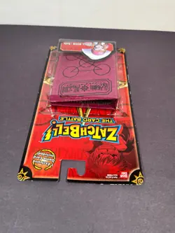 Zatch Bell The Card Battle SPELL BOOK ZOFIS Card 2005 Bandai Viz TCG - Image 4