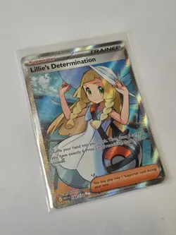 Pokemon Lillie's Determination 169/132 Mega Evolution Card NM - Image 1