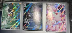 NM Pokemon Lot Collection Of (8) Cards All Different Illustration Rare & (1) UR - Image 2