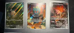 NM Pokemon Lot Collection Of (8) Cards All Different Illustration Rare & (1) UR - Image 3